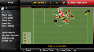 Illustration for article titled Football Manager 2009 PSP & Mac Screens